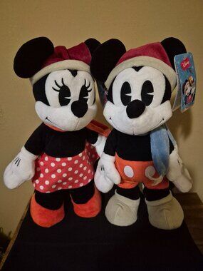 NWT MINNIE STEPPER & MICKEY MOUSE STEPPER ANIMATED AND MUSICAL